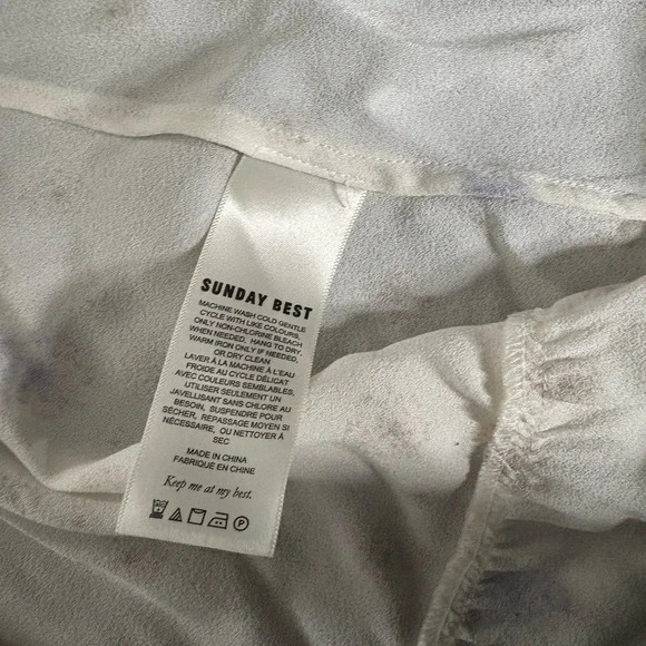 Azitzia Sunday Best Ruffle Wrap Puff Sleeve Mini Tie Waist Floral Dress Women - Picture 7 of 8